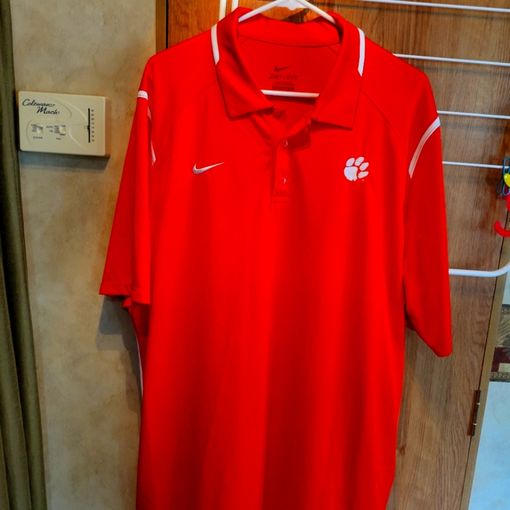 Clemson Tigers Nike dri-fit polo XL